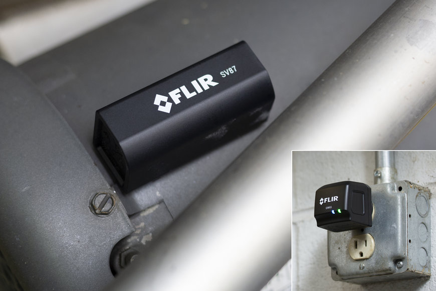FLIR lance une solution de surveillance continue de température et de vibration pour les besoins des inspections industrielles